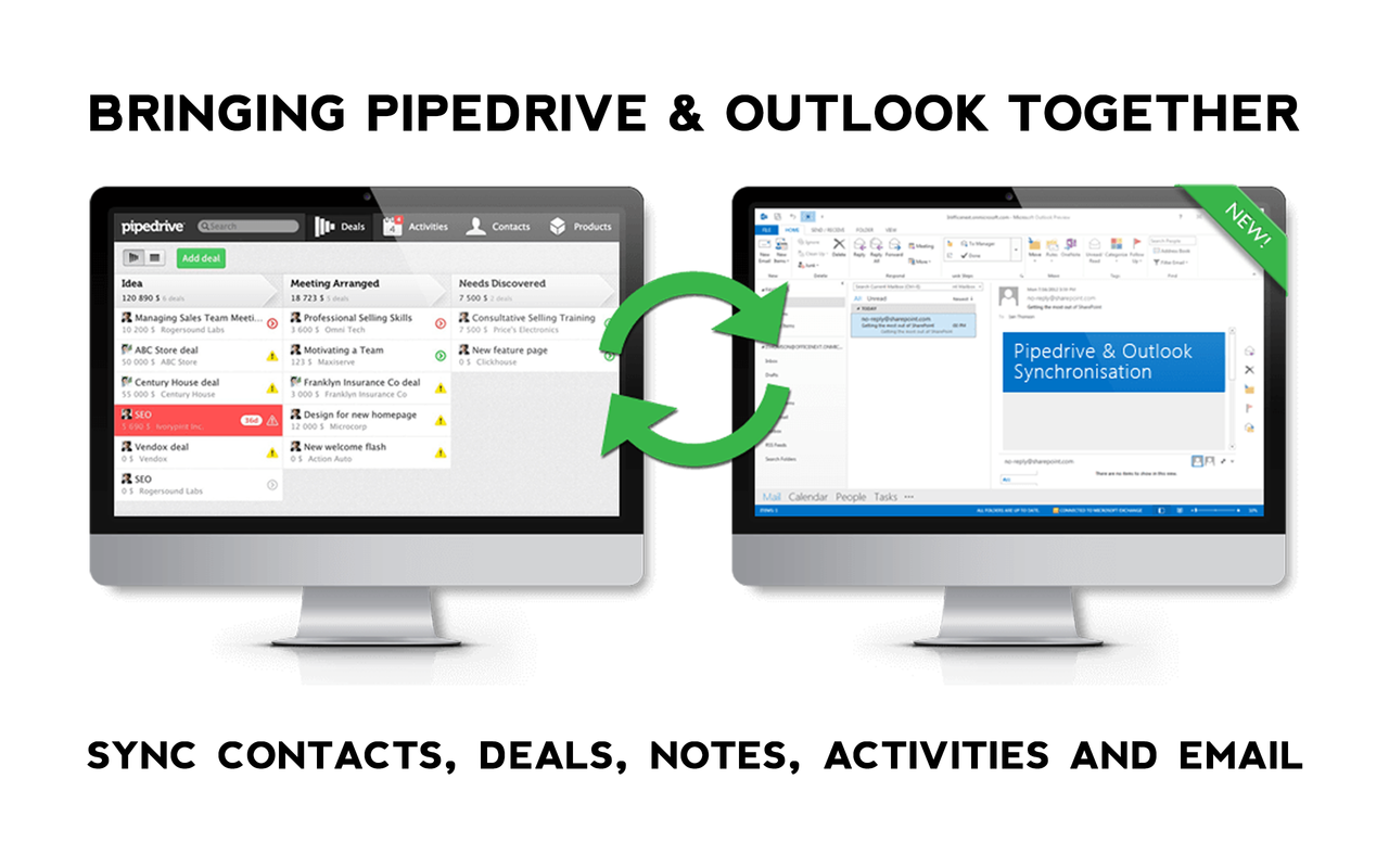 Pipedrive Outlook Sync