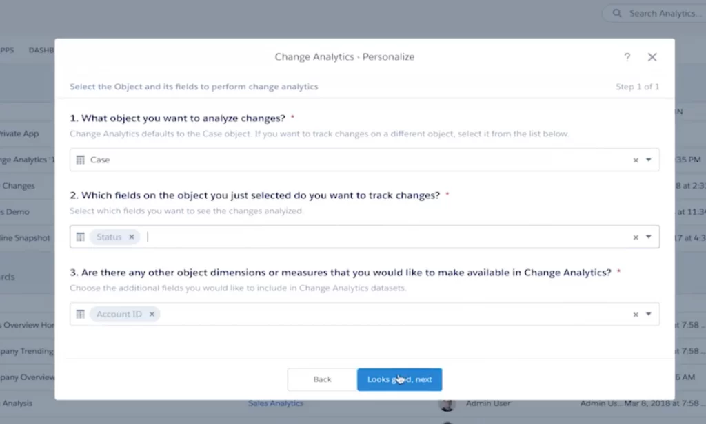 Change Analytics Personalize