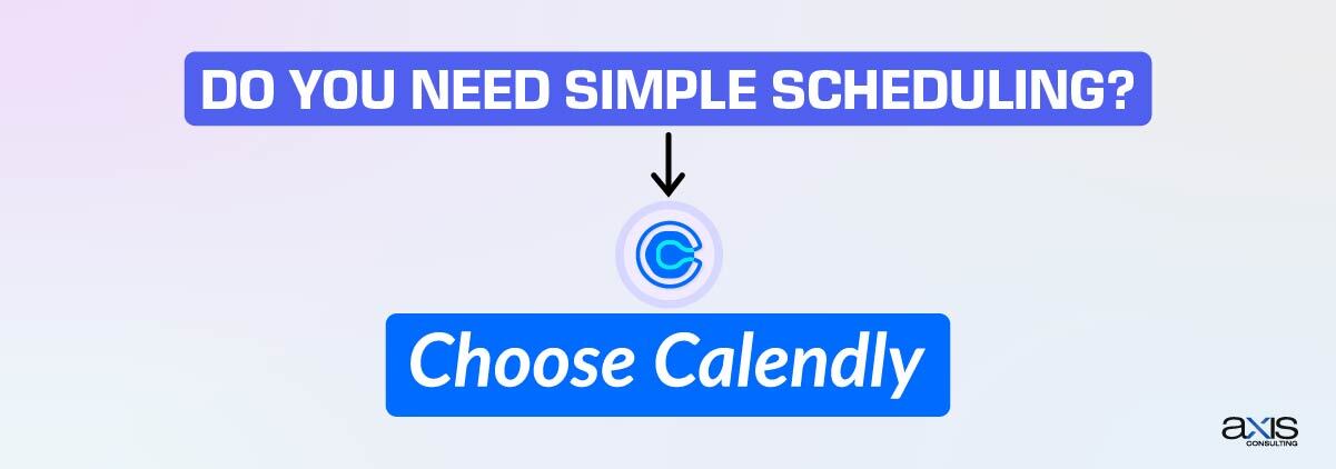 Simple Scheduling with Calendly