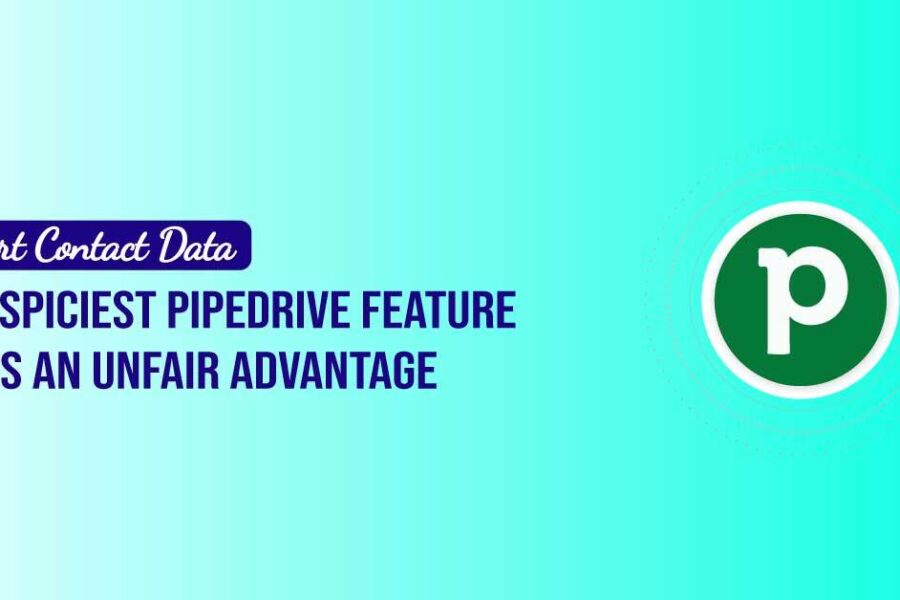 Smart Contact Data Feature of Pipedrive