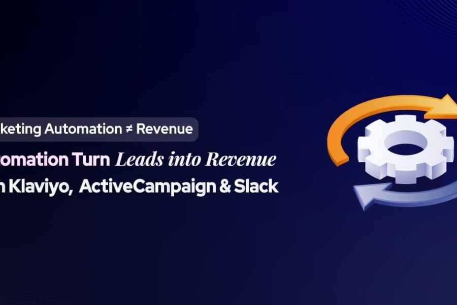 Turn Leads into Revenue with Klaviyo ActiveCampaign & Slack Automation
