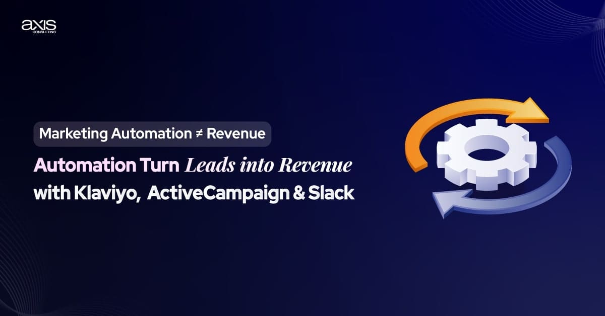Turn Leads into Revenue with Klaviyo ActiveCampaign & Slack Automation