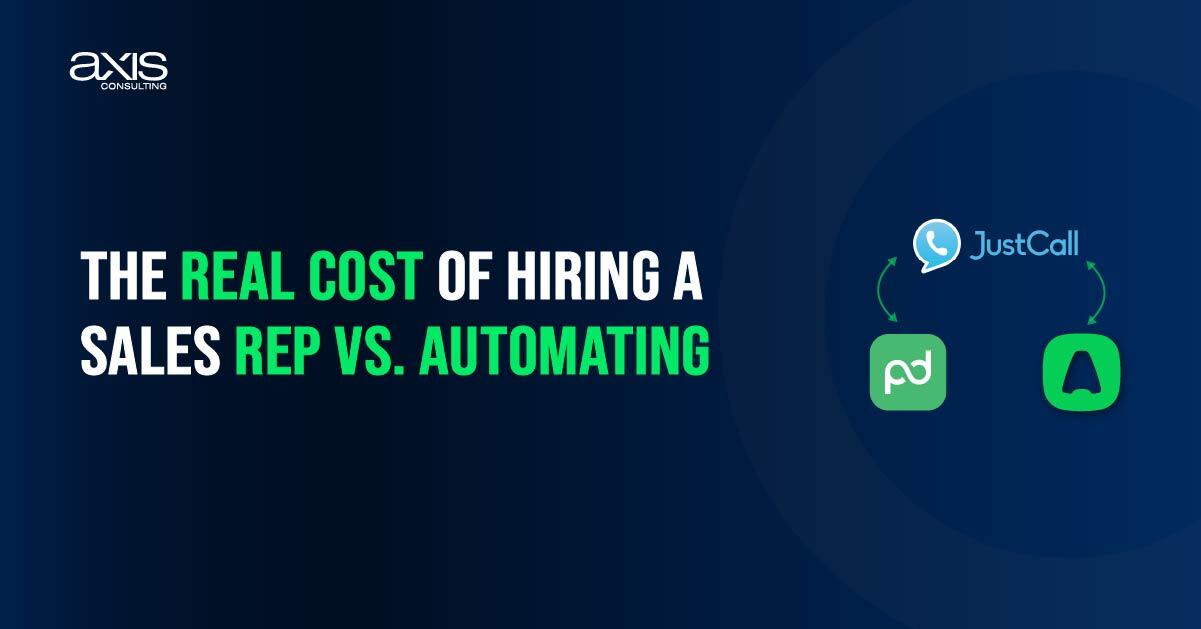 The Real Cost of Hiring a Sales Rep vs. Automating
