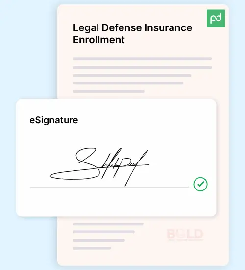 Bold Legal Defense Insurance PandaDoc Case Study