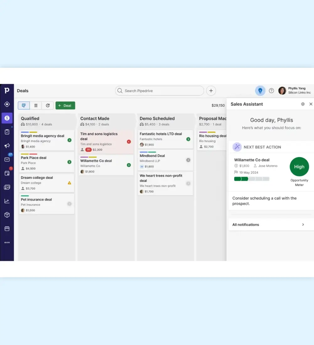 Legend Advance Funding Pipedrive Case Study